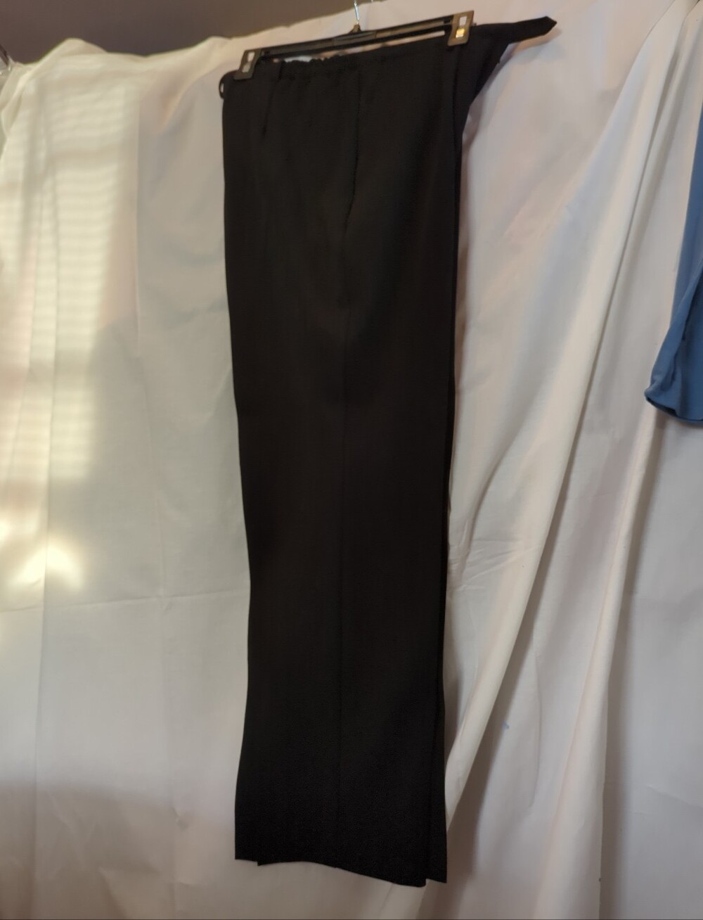 Sag Harbor Bi-Stretch Black High Rise Dress Slacks Pants NEW W/Tag Sz 6P Pockets - Picture 9 of 16